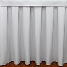 The pleat valance